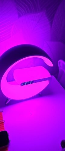 G Lampe - RGB Atmosphärenlampe mit Kabelloses Ladefunktion photo review